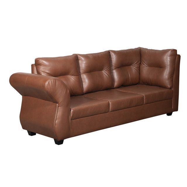 Sofa Seccional 3-2 Emma PU Caoba-3