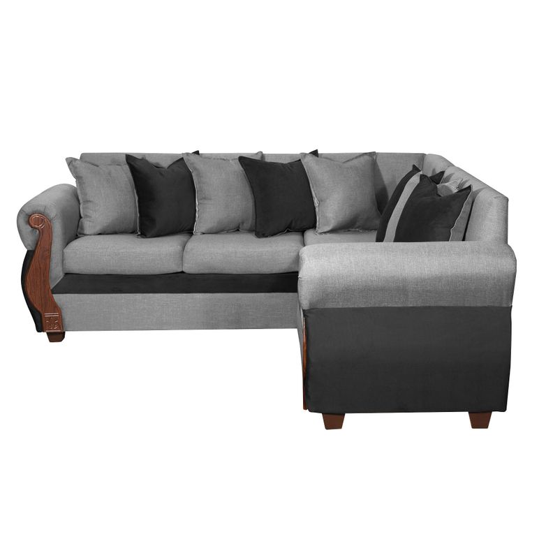 Sofa Seccional 3-2 Madison Gris-1