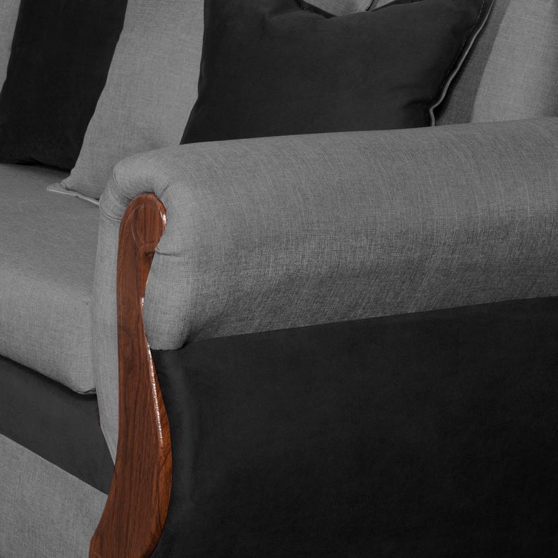 Sofa Seccional 3-2 Madison Gris-4