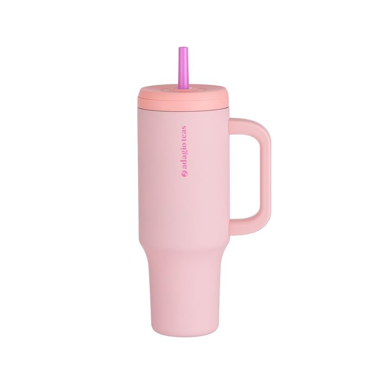 Straw Tumbler Rosado 1180 ml