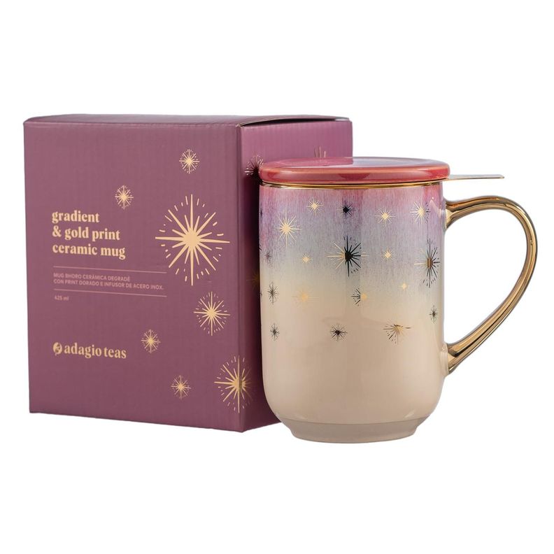 Mug Bhoro Cerámica Fucsia 425 ml-2