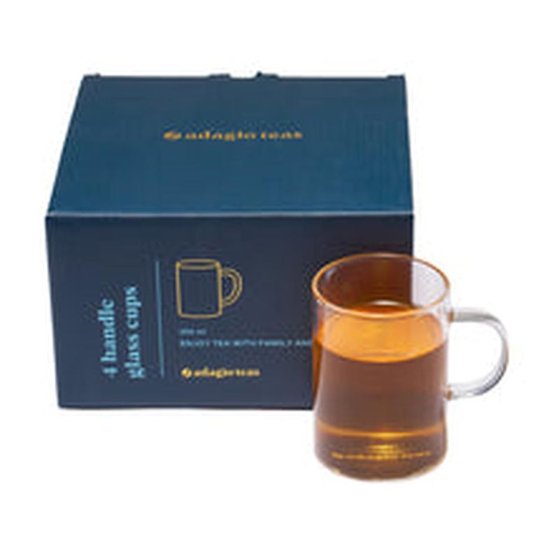 Pack 4 Tazas de Vidrio 250 ml-1