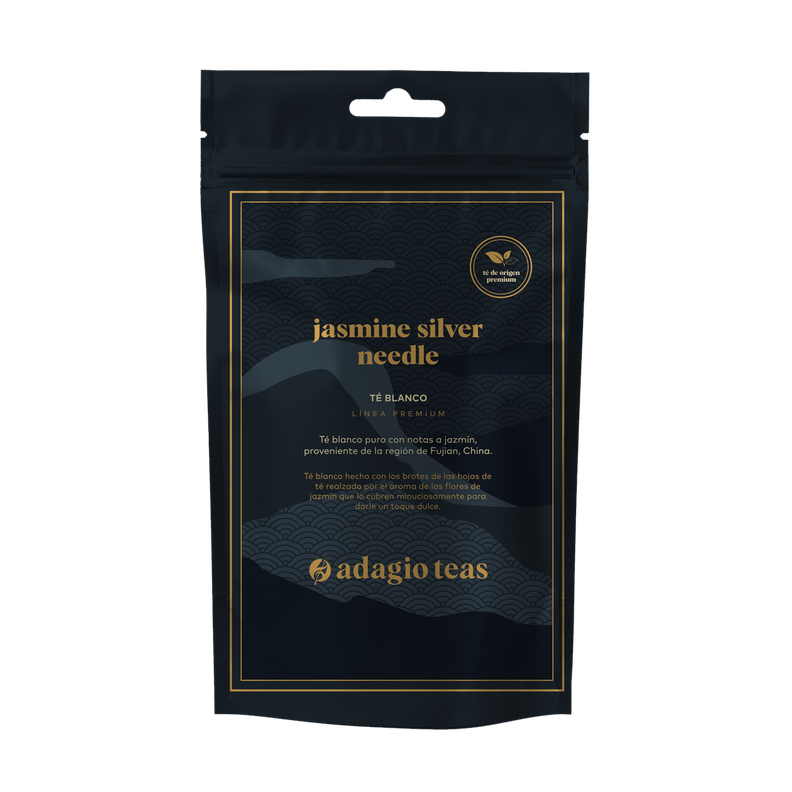 Te Jasmine Silver Needle 43 gr Negro