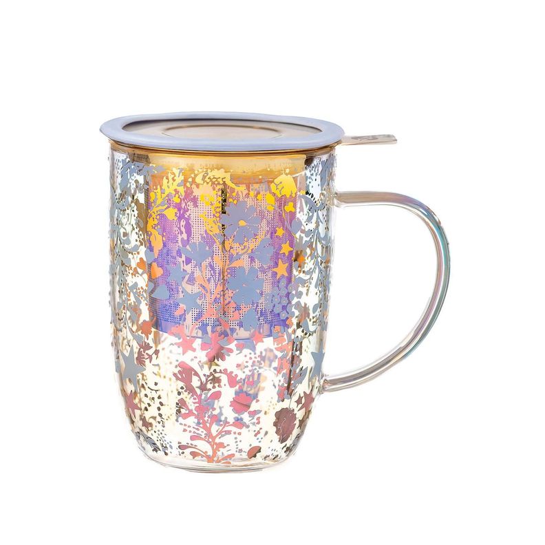 Mug Bhoro Flores Iridescent 470 ml-0