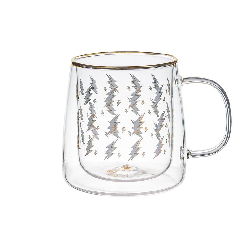 Taza Doble Vidrio Rays & Lightning 250 ml-0