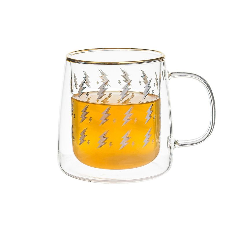 Taza Doble Vidrio Rays & Lightning 250 ml-1