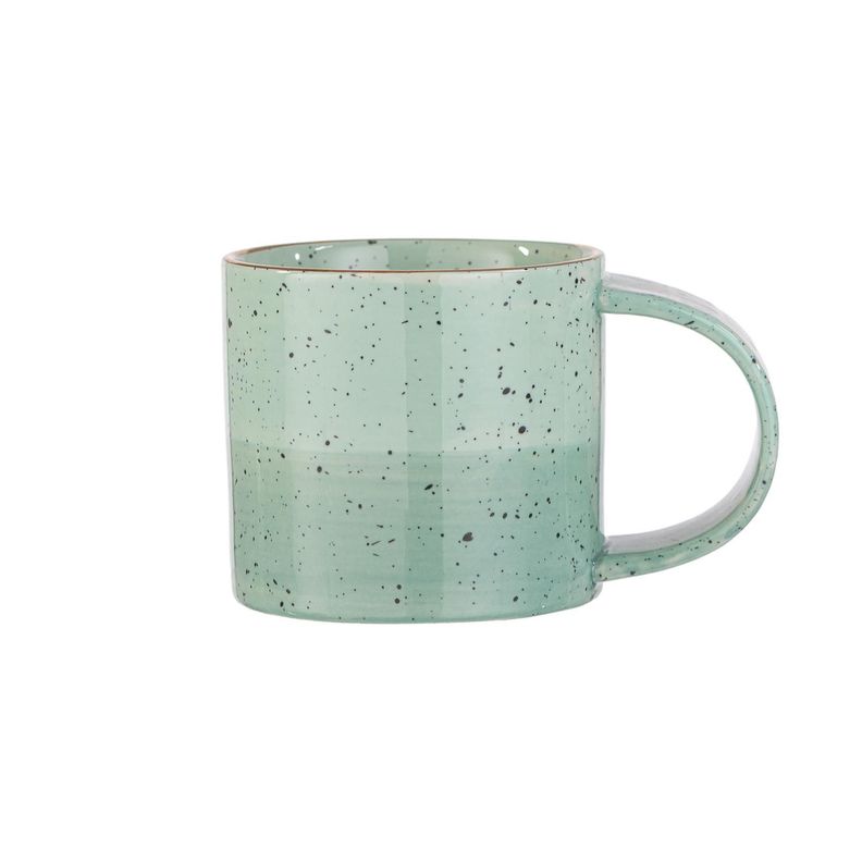 Taza Ceramica Mint & Green 350 ml Verde