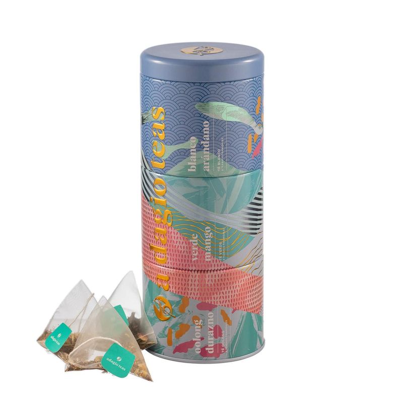 Triple Tin Colors 24 Teabags-0