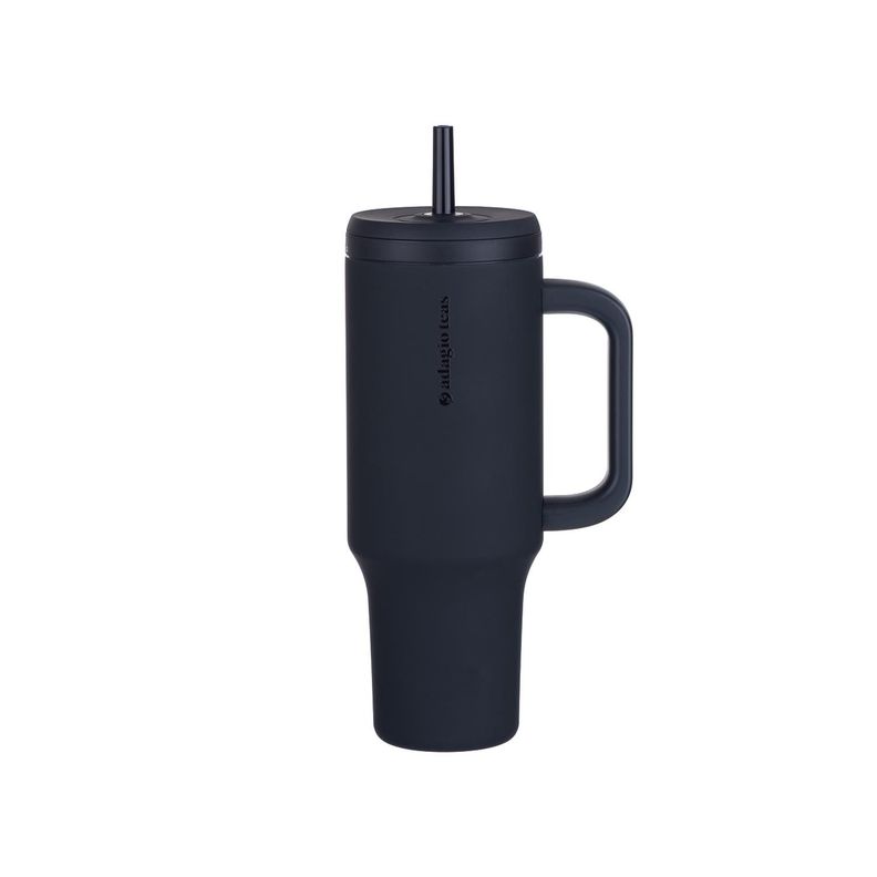 Straw Tumbler Negro 1180 ml