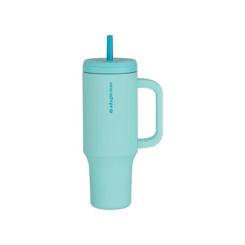 Straw Tumbler Calipso 1180 ml Turquesa