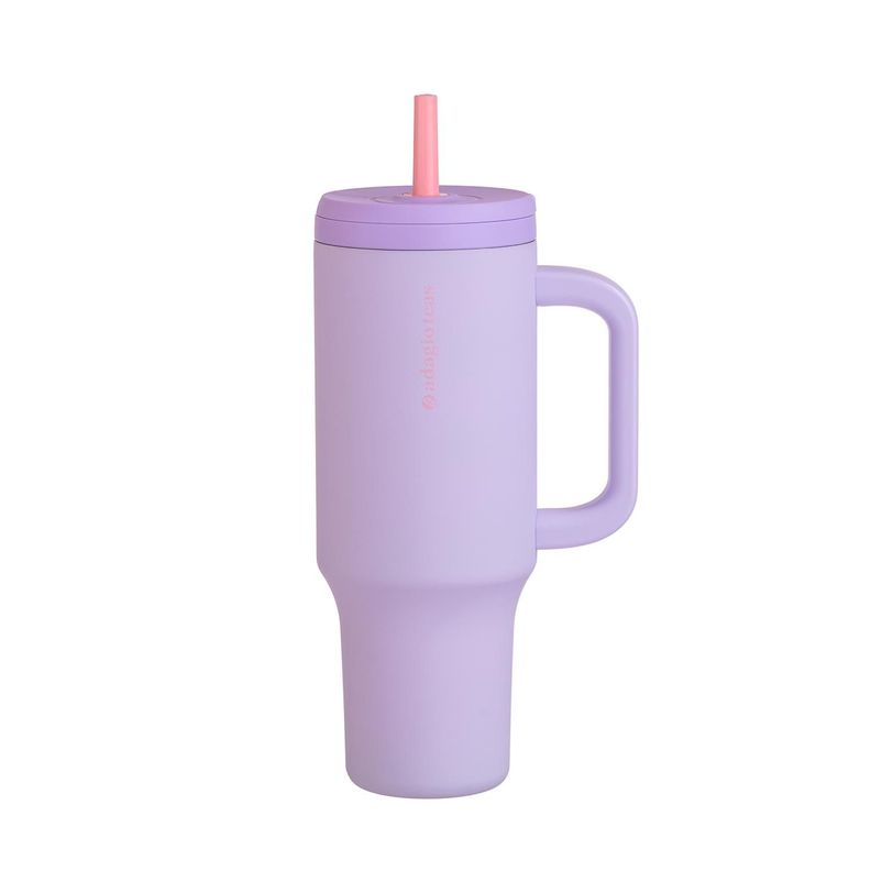 Straw Tumbler Lila 1180 ml