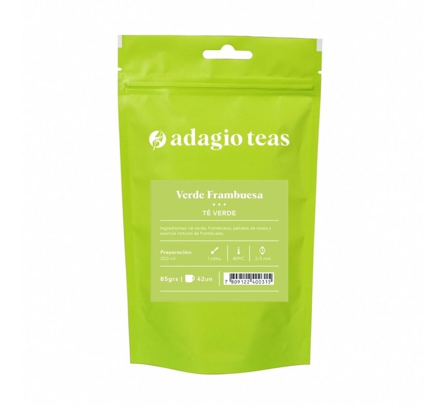 Adagio Teas Té Verde Frambuesa 85 Grs-1
