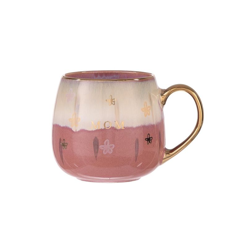 Taza Ceramica Mom 425 ml Rosado