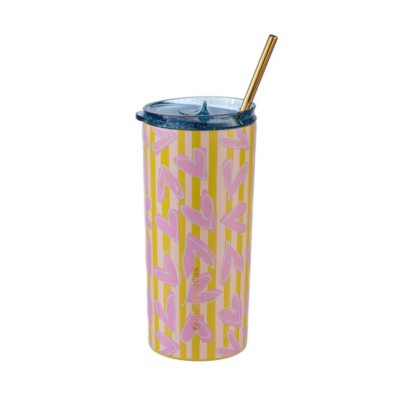 Tumbler Corazón y Líneas 470 ml-0