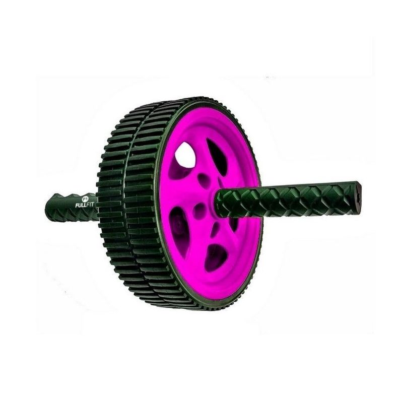 Rueda Abdominal Rosada FullFit-0