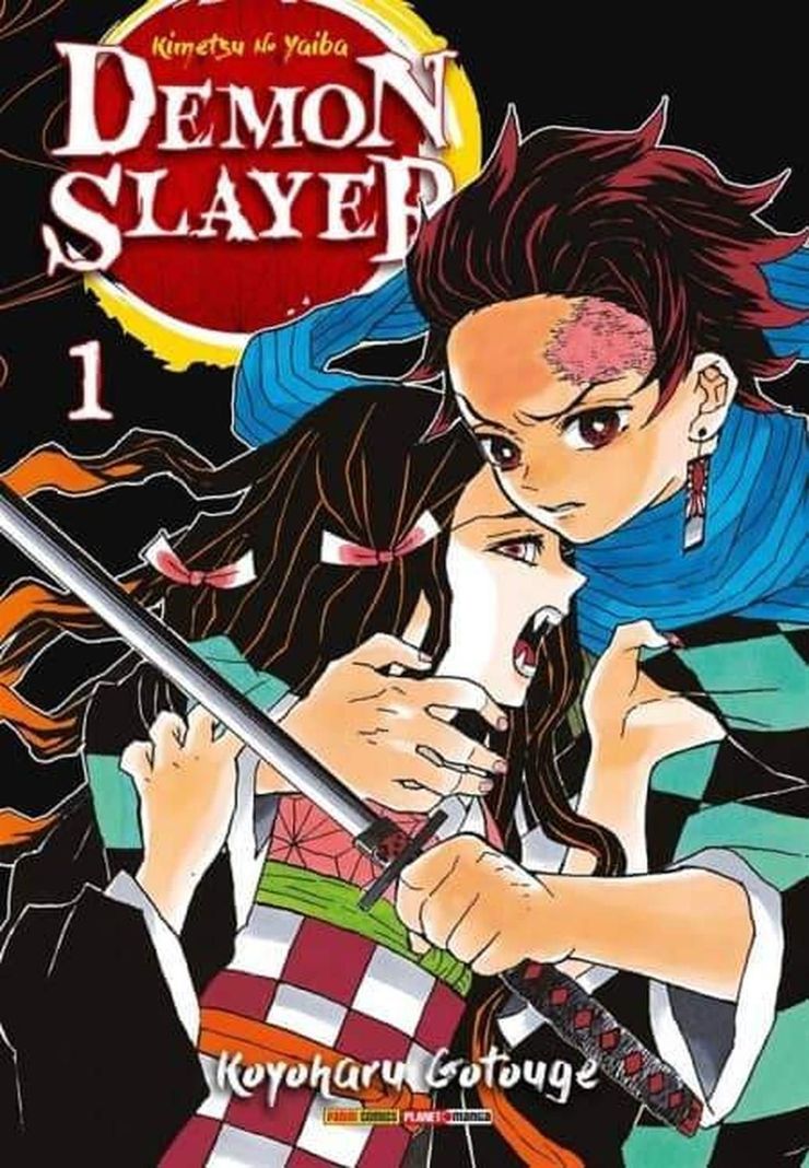 Manga Demon Slayer - Kimetsu No Yaiba 01 (En Inglés) - USA-0