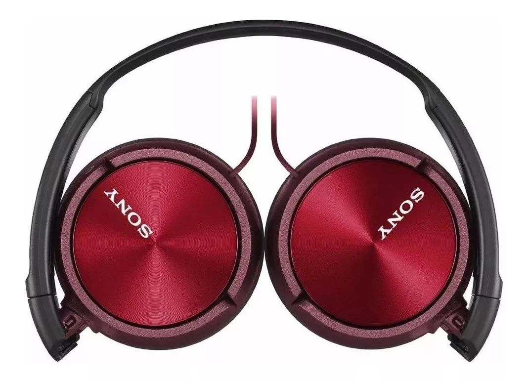 Audífonos Sony Zx Series Mdr-zx310ap Con Microfono Rojos Sony