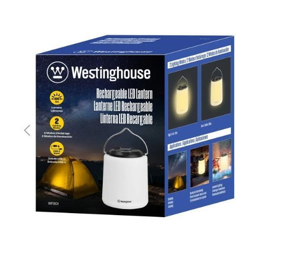 linterna de camping Recargable westinghouse 400 lumenes WF901-CB-1