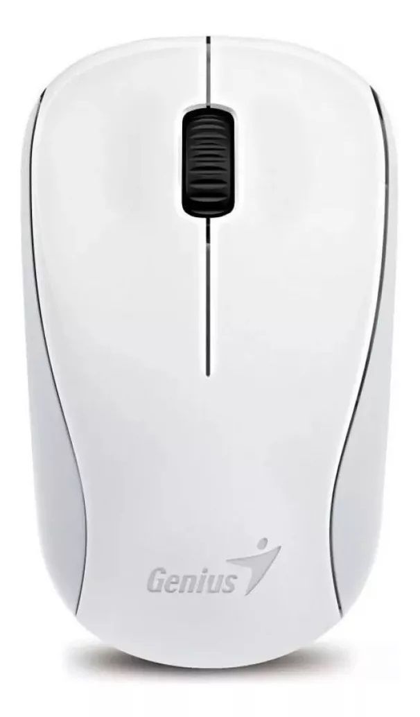 Mouse Genius NX-7000, 3 Botones, 1.200 DPI, inalámbrico 2.4GHz, Blanco-0
