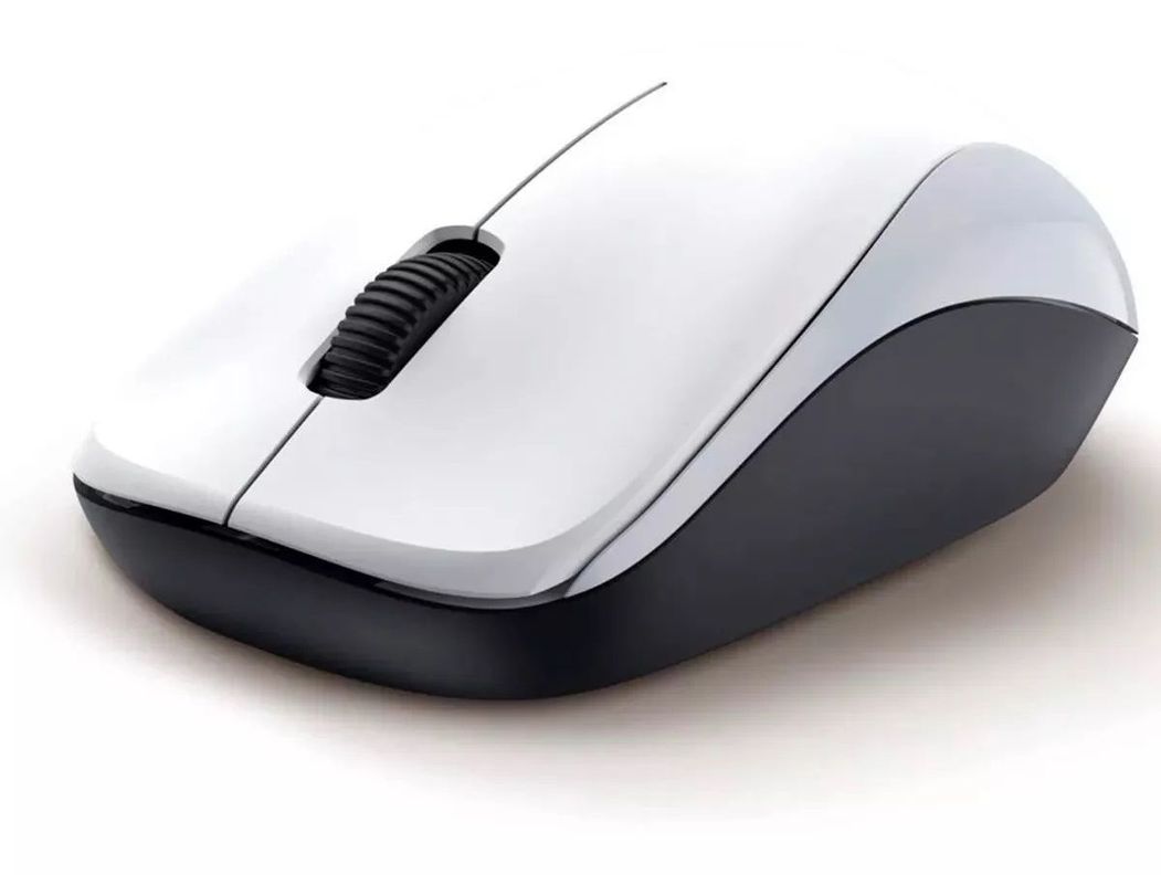 Mouse Genius NX-7000, 3 Botones, 1.200 DPI, inalámbrico 2.4GHz, Blanco-2