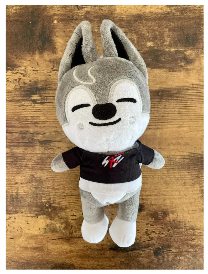 Peluche Skzoo Stray Kids K-pop Wolf Chan (bang Chan) 25cm-2