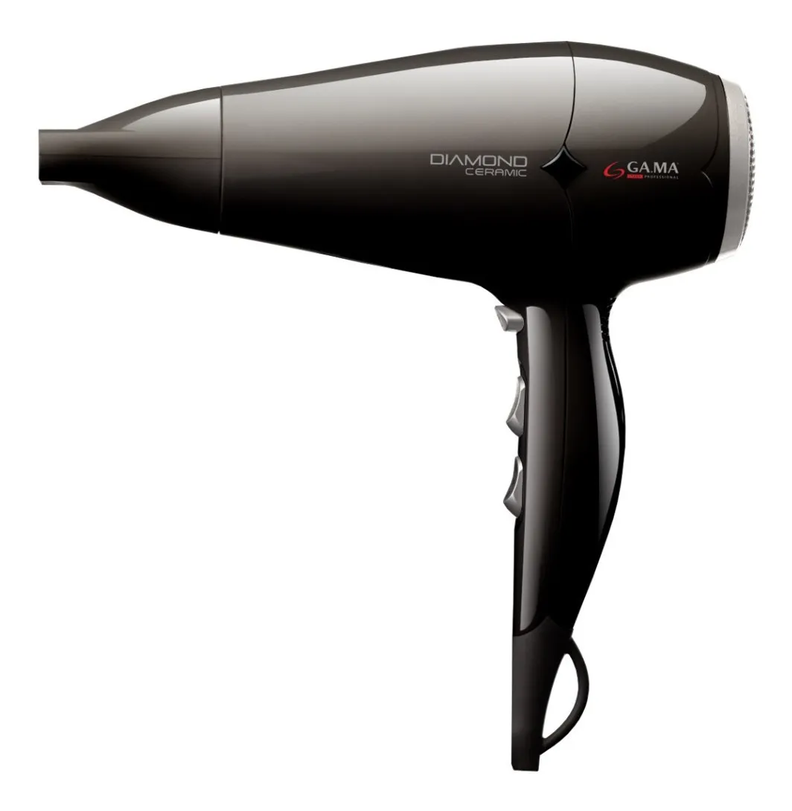 Secador De Pelo Ga.ma Italy Diamond Ceramic 2300w Negro