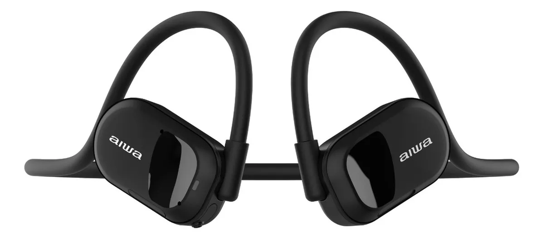Audifonos Bluetooth De Conducción Aiwa Aw-acf1 Color Negro-2