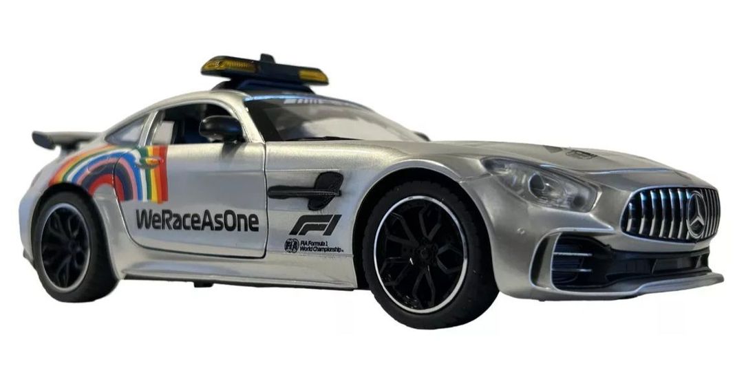 Auto A Escala Mercedes-benz Amg, Safety Car Fórmula 1. 1:24-0