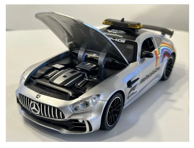 Auto A Escala Mercedes-benz Amg, Safety Car Fórmula 1. 1:24-1