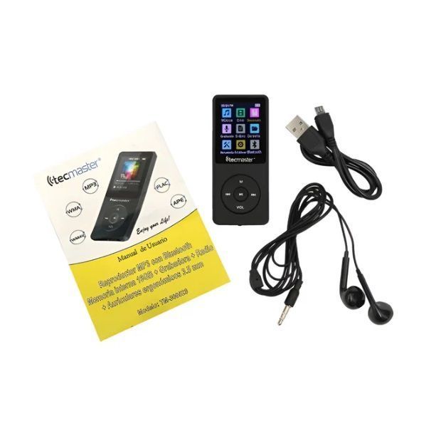 Reproductor Mp3 Bluetooth 16gb Tecmaster TM-300523-3
