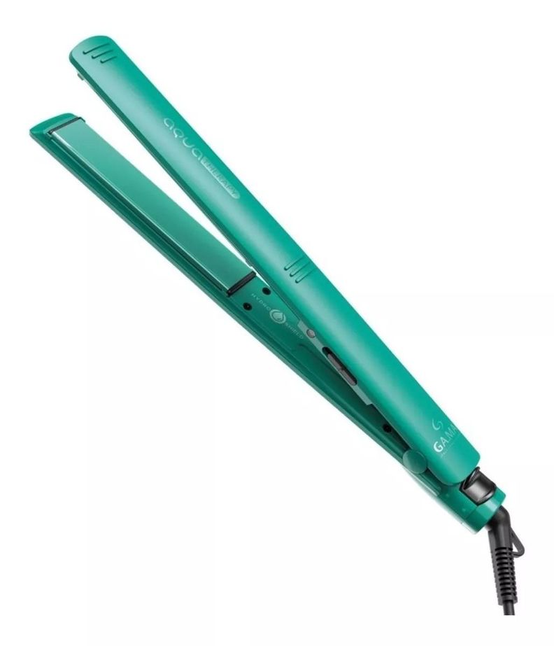 Plancha De Cabello Gama Eleganc Aqua Therapy Verde 110v/220v