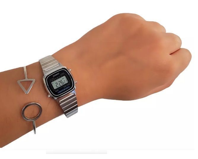 Reloj Casio de pulsera Vintage La670wa-1d-4