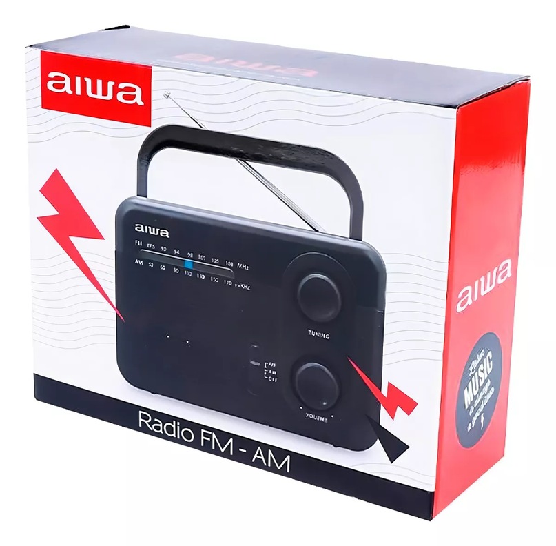 Radio Portatil Aiwa Fm/am Awfml4 Incluye Ac-4