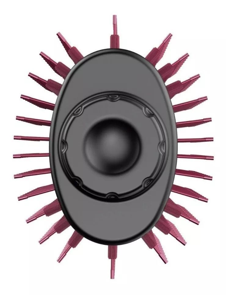 Cepillo Secador Voluminizador Gama Glamour Ceramic Ion Rosa-3
