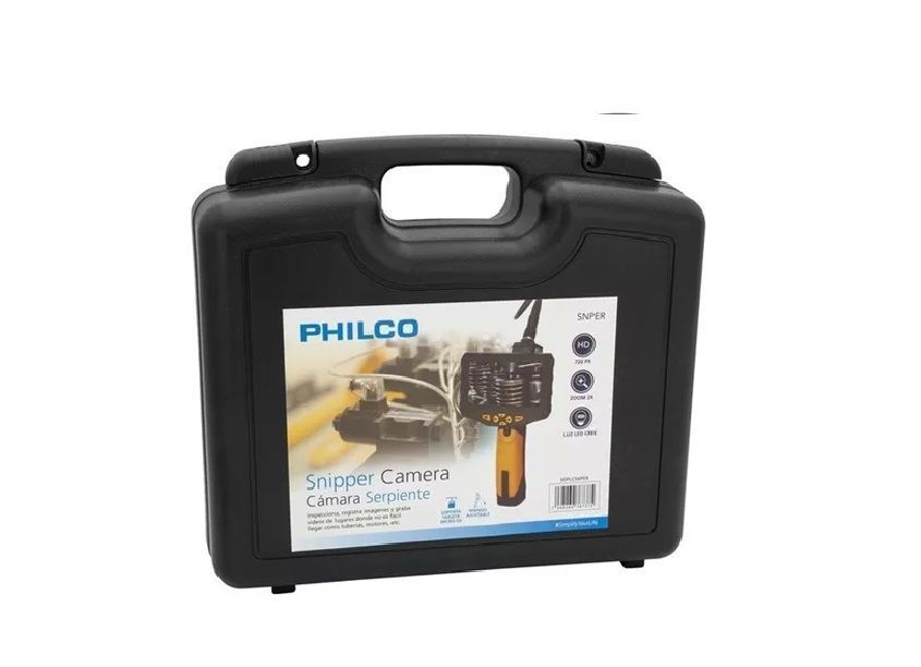Cámara Snipper Serpiente Philco Para mecánica Automotriz Tuberías-0