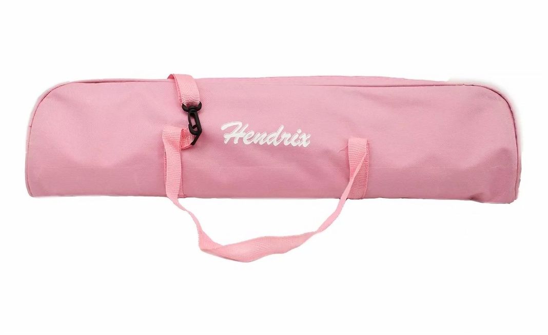 Melódica 32 Notas Color Rosado Con Estuche Marca Hendrix-2