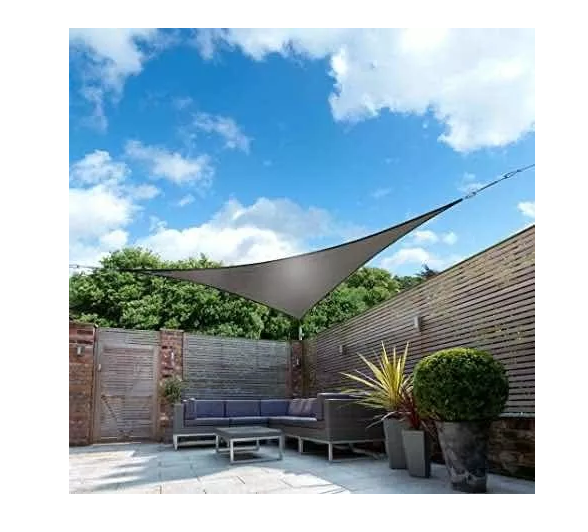 Toldo Vela Triangular 3x3x3 Mts Incluye Kit De Instalación-3
