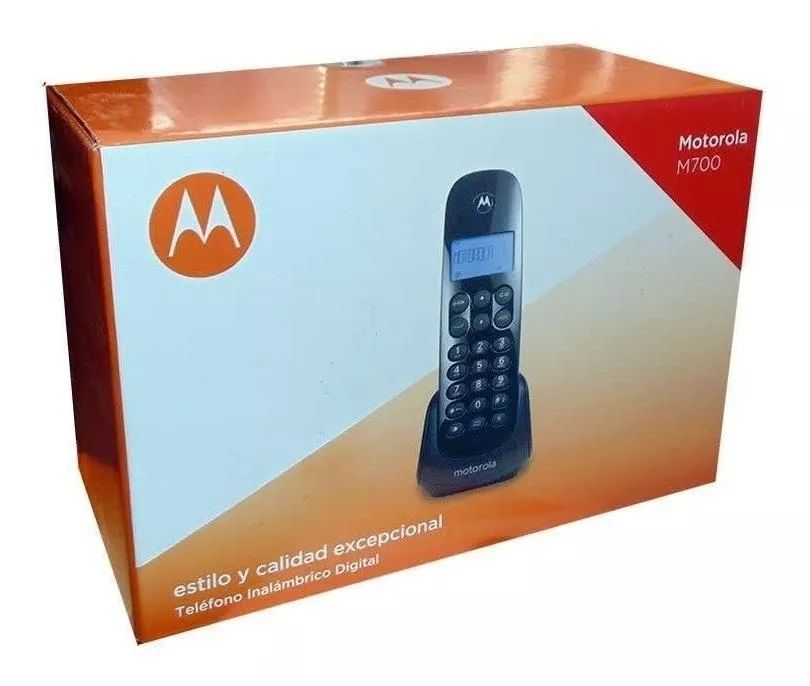 Teléfono Inalámbrico Motorola M700 - Color Negro-3