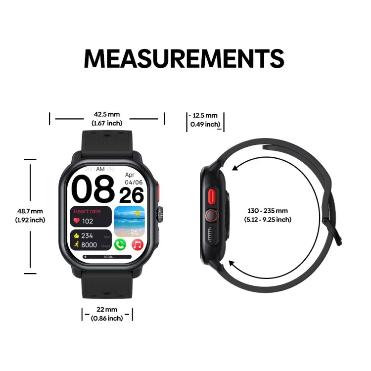 Smartwatch Zeblaze Beyond 3 Pro Amoled Gps Champagne-3