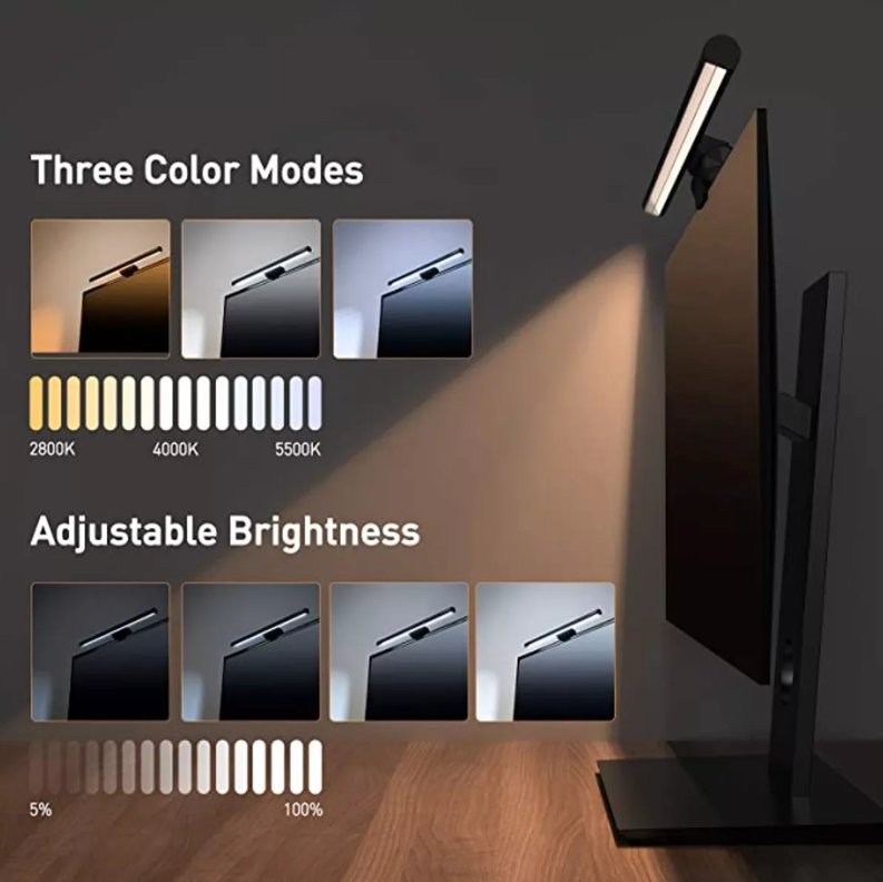 Luz Lampara Para Pantallas Baseus I-wok Series Alta Calidad USB No requiere SEC-6