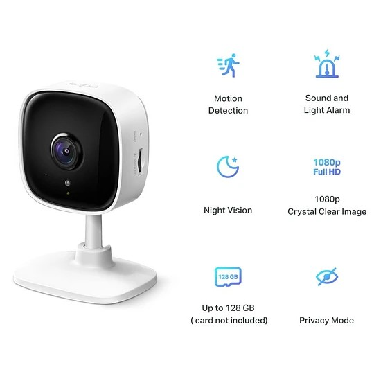 Camara De Seguridad Wifi Tp-link Tapo C100 Fullhd 1080p-3