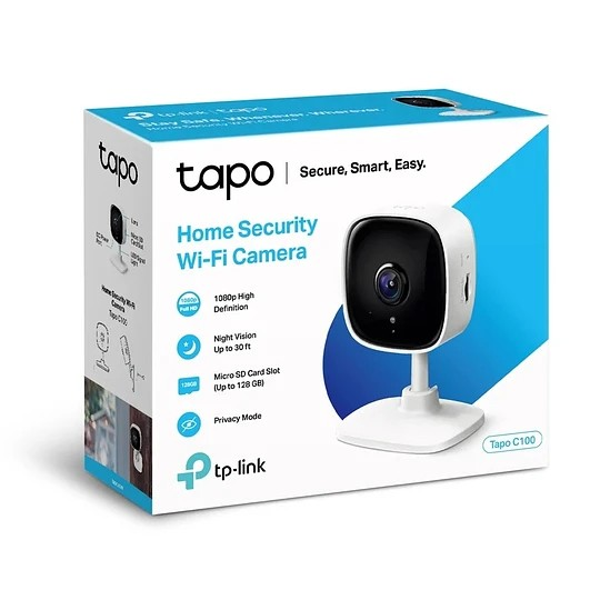 Camara De Seguridad Wifi Tp-link Tapo C100 Fullhd 1080p-4
