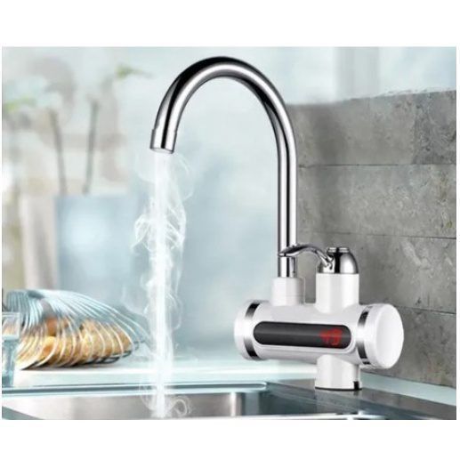 Llave Agua Caliente Para Lavaplatos Electrico-1