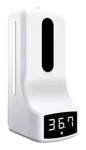 Termómetro Y Dispensador De Alcohol Gel Infrarrojo Digital-0