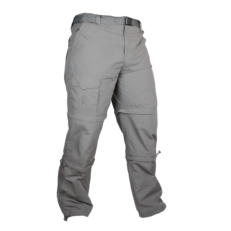 PANTALON OUTDOOR DESMONTABLE SECADO RAPIDO GRIS OSCURO-3