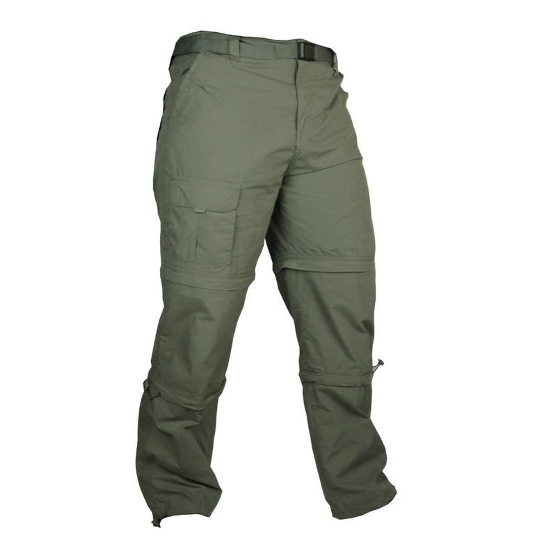 PANTALON OUTDOOR DESMONTABLE SECADO RAPIDO VERDE-1