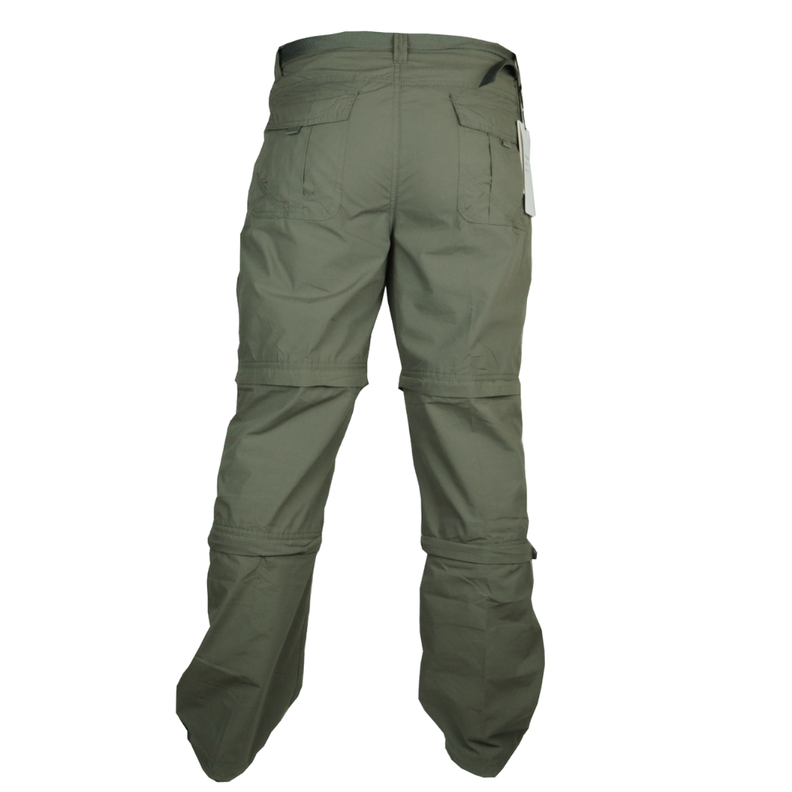 PANTALON OUTDOOR DESMONTABLE SECADO RAPIDO VERDE-2