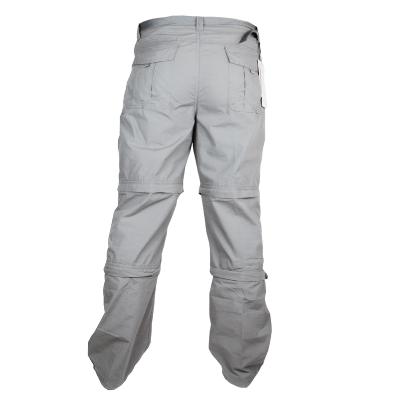 PANTALON OUTDOOR DESMONTABLE SECADO RAPIDO gris claro-2