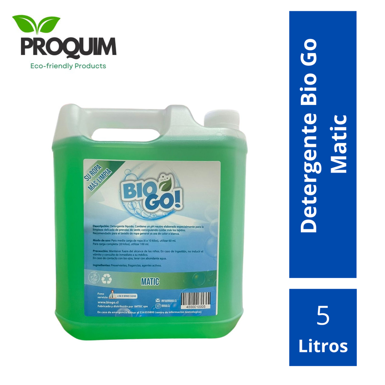 Detergente Bio Go Matic 5 Litros Biodegrabable-1