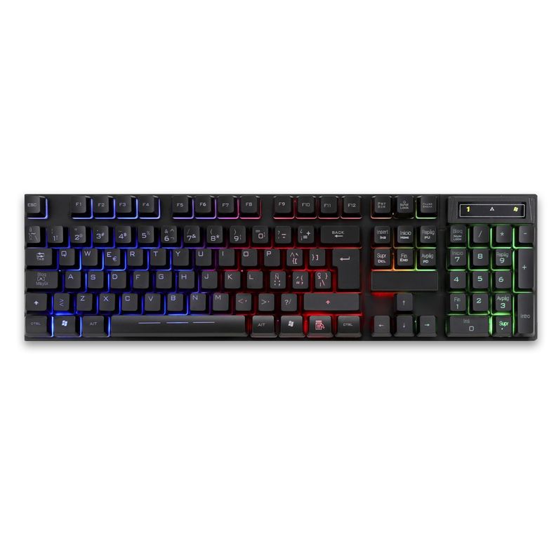 Teclado Gamer Pro Kit Teclado, Mouse y Mousepad Diseño-1
